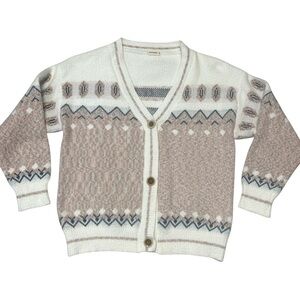 Andthewhy- Women’s Soft Acrylic Button Up Cardigan Sz. MD/L